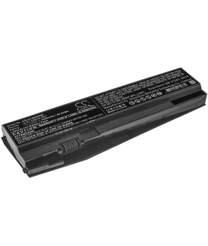 11.1V 4.4Ah Li-ion N850BAT-6 Batería para CLEVO N850