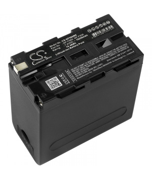 7.4V 10.2Ah Li-ion NP-F975 Battery for Sony DCR-TRV735K + USB