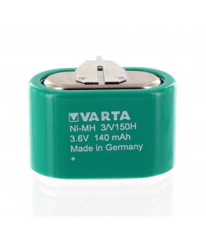 Batterie 3.6V 140mAh NiMh 3 picots 3/V150H Varta