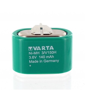 Batterie Ni-Mh 3.6V 140mAh 3 Picots Varta microbattery (55615603059)