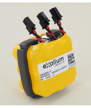 Triple pack 9V Lithium pour balise Kannad (0146030)