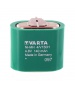 Batterie 4.8V 150mAh picots ref.:55615.604.059