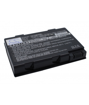 Batería de iones de litio de 14.8V 4.4Ah para Toshiba Satellite M35X