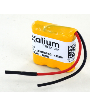 Batería NiMh de 7.2V 120mAh para el controlador diferencial Catex DT-170 Catu