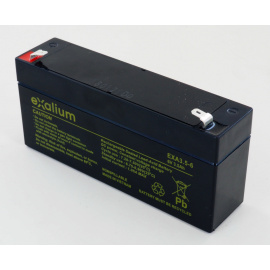 Exalium 6V 3.5Ah EXA3.5-6 Bleibatterie
