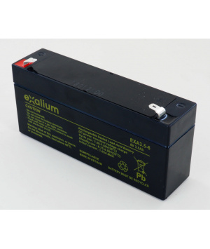 Exalium 6V 3.5Ah EXA3.5-6 batería de plomo