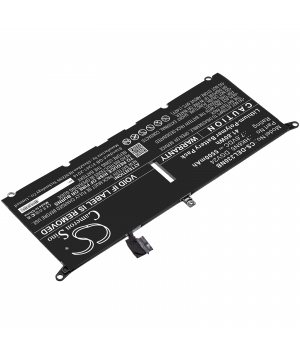 7.6V 5.5Ah LiPo DGV24 Akku für DELL Inspiron 13-5390