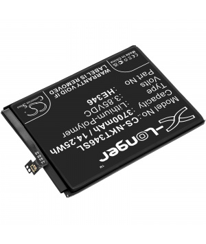 3.85V 3.7Ah LiPo HE346 Batería para Nokia 7 Plus Smartphone