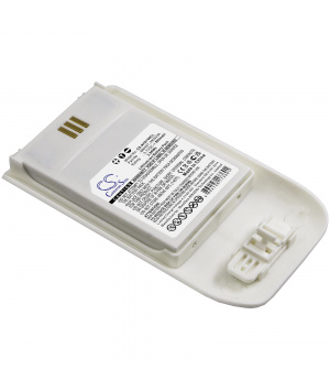 Batterie 3.7V 0.8Ah Li-ion 660497 blanche pour Ascom D63, DH7