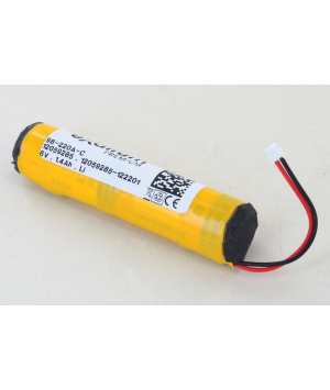 6V lithium 98-220A battery for Kannad Safelink R10 emergency beacon