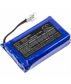 3.7V 2.2Ah LiPo MB2300 Battery for Breo iDream3 Massager