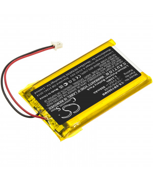 3.7V 0.9Ah LiPo Battery for Babyphone Sanitas SBY 98