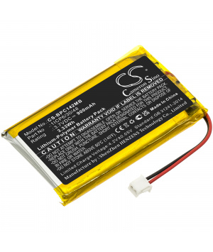 3.7V 0.9Ah LiPo Battery for Baby monitor Babymoov Premium Care A014203