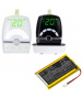 3.7V 0.9Ah LiPo Battery for Baby monitor Babymoov Premium Care A014203