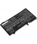 Batterie 11.4V 3.6Ah Li-Ion RF03XL pour HP ProBook 455 G7