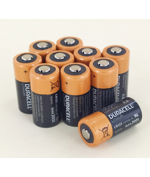 UTILISER 88888976 /// Pack 10 Piles DL123 pour AED Plus ZOLL