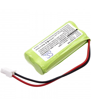 Batería 2.4V 0.7Ah NiMh P001994 para monitor de bebé Alecto DBX-111