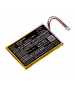 3.6V 0.7Ah LiPo P002080 Batteria per Baby monitor Alecto DVM-64