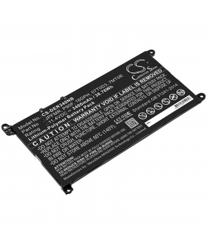 Batería LiPo de 11.4V 3.4Ah para DELL Inspiron 15-5570