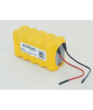 Batterie type Saft 12V 1.2Ah 10VE 4/5A 801273