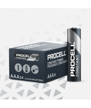 Box mit 10 Batterien Alkaline 1.5V AAA Procell Constant Power