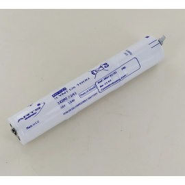 Batterie Ni-Cd 3.6V 1.6Ah 3VNT Cs1600 -Baton-Clip faston 2.7mm (802327)