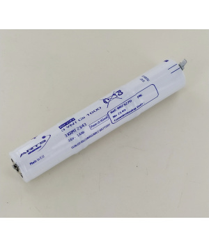 Batterie Ni-Cd 3.6V 1.6Ah 3VNT Cs1600 -Baton-Clip faston 2.7mm (802327)