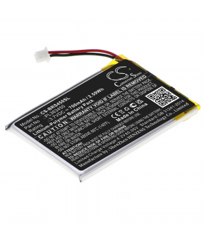 3.7V 700mAh LiPo PL363450 Batteria per cuffie BlueParrott S450