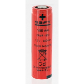 Batterie Saft VSE AA 1.2V 940 940 mAh NiCd