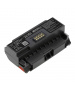 3.7V 3.4Ah Li-ion 82-166537-01 Batería para el escáner Zebra LI3600