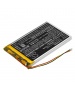Batería 3.7V 1.3Ah LiPo para GPS Binatone Z430BT