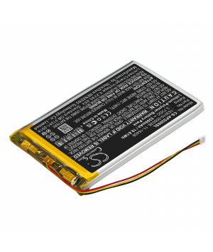 Batterie 3.7V 5.3Ah LiPo 11-16408 pour GPS Appareo Stratus 3
