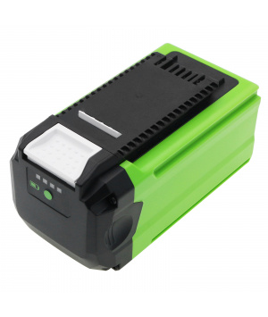 Batterie 40V 5Ah Li-ion GWG40B2 pour outils GreenWorks 40V Lithium