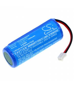 3.7V 1.6Ah Li-Ion 1UR18500Y Batería para piel húmeda y seca Respeto EPILATOR EP8080