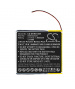 Batteria 3.7V 950mAh LiPo per GPS GOLF BUDDY VTX