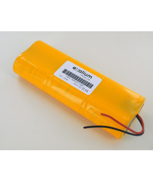 Batterie Saft 7.2V 4.5Ah 6VED 026 NiCd 136031