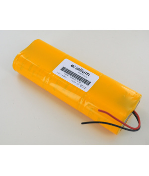 SAFT 7.2 v 6VED NiCd 136031 026 4.5 Ah batteria