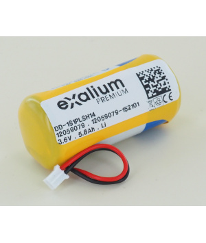 Battery Lithium 3.6V 5.8Ah for DMBV TYXAL + Delta Dore