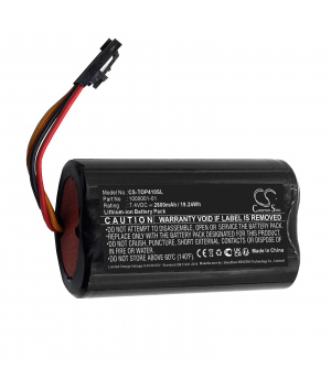 7.4V 2.6Ah Li-Ion 1000001-01 batteria per Topcon Hiper GPS SR