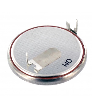 Battery lithium 3V CR2430FH + 2 horizontal pins