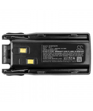 7.4V 2.8Ah Li-ion BL-8 batería para Radio Baofeng UV-82