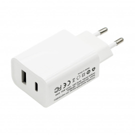 USB/USB-C Ladegerät 20W 5V/3A, 9V/2A, 12V/1.5A
