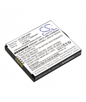 Batterie 7.6V 2.5Ah LiPo pour terminal tactile Sunmi P2