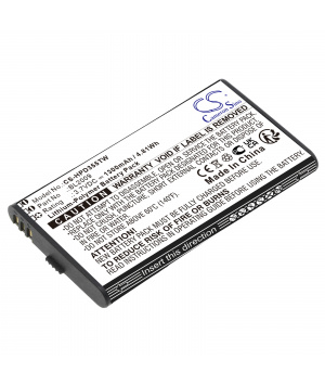 Batería 3.7V 1.3Ah LiPo BL2009 para Hytera PD355