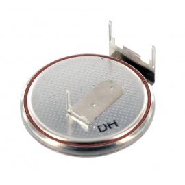 Pile lithium 3V 3 Picots horizontaux Renata (CR2430RH)