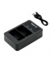 charger Micro USB 5V / 2.1A battery for Nikon Coolpix AW100
