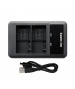 Chargeur USB double EN-EL15 pour batterie Nikon