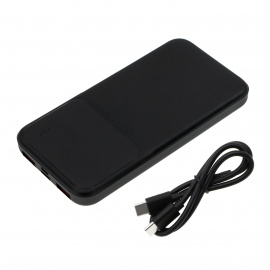 Powerbank 5V 10Ah LiPo 3 Ausgänge USB/USB-C 3A QC3.0 + PD 18W