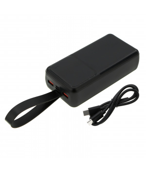 Powerbank 5V 30Ah LiPo 3 sorties USB/USB-C 3A QC3.0 + PD 18W