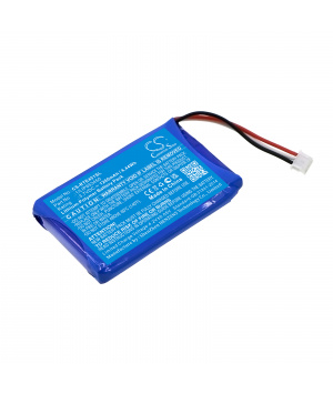 3.7V 1.2Ah Lipo 1 / LIP653450 Batteria per Range Rover Touchscreen Rear Entertainment